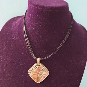 Chico's mixed metal necklace